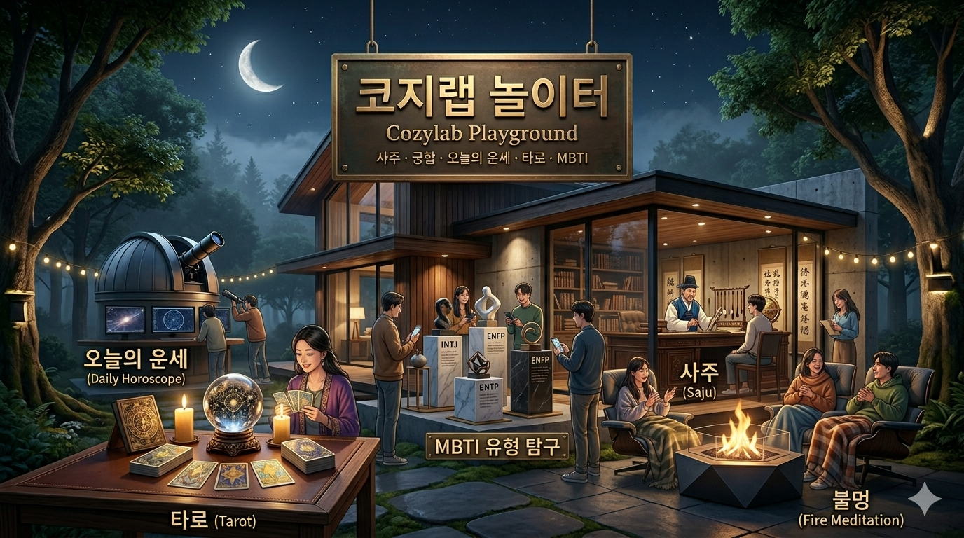 코지랩 메인 이미지