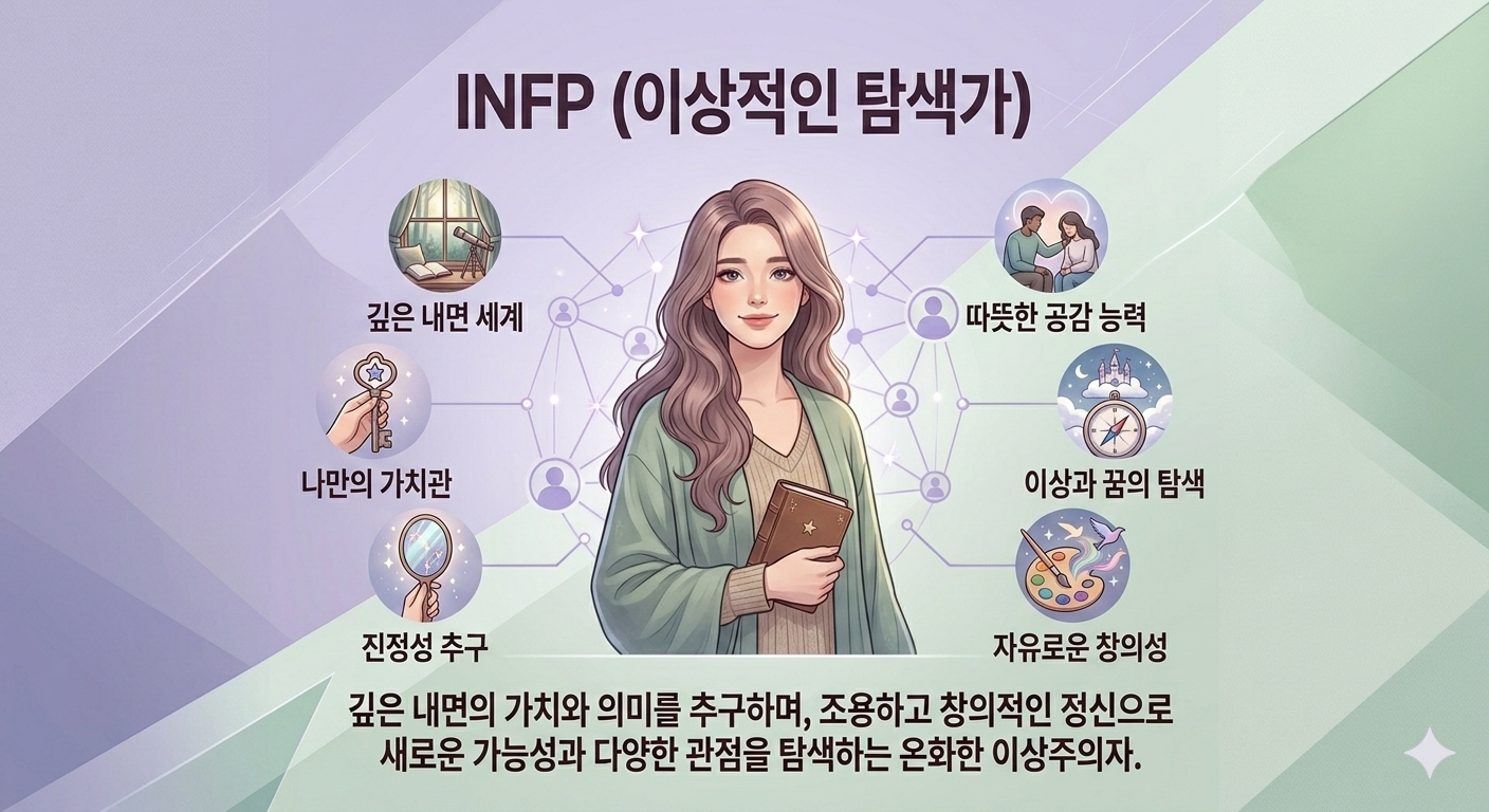 INFP 유형 이미지