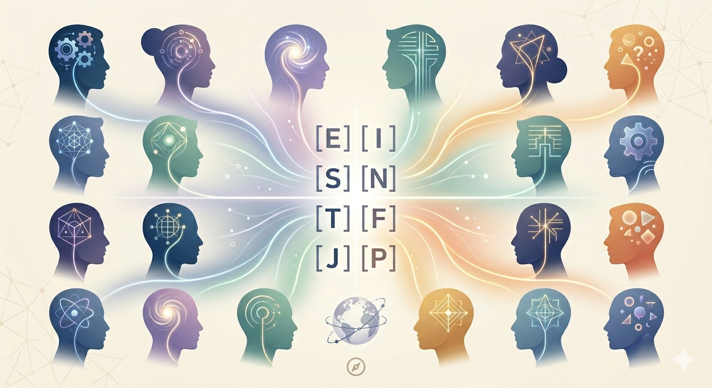 MBTI 검사 대문 이미지
